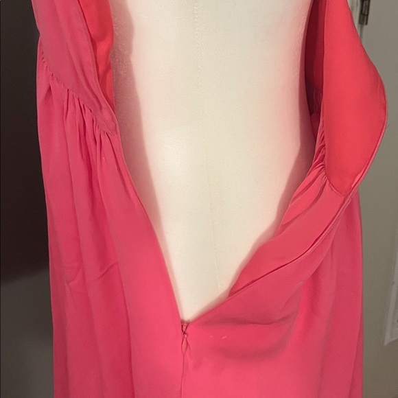 REBECCA MINKOFF SIZE 10 Pink Silk Dress - Picture 7 of 11